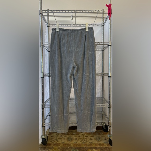 vintage vtg j.jill cozy cotton-blend velour lounge pants - Picture 4 of 5